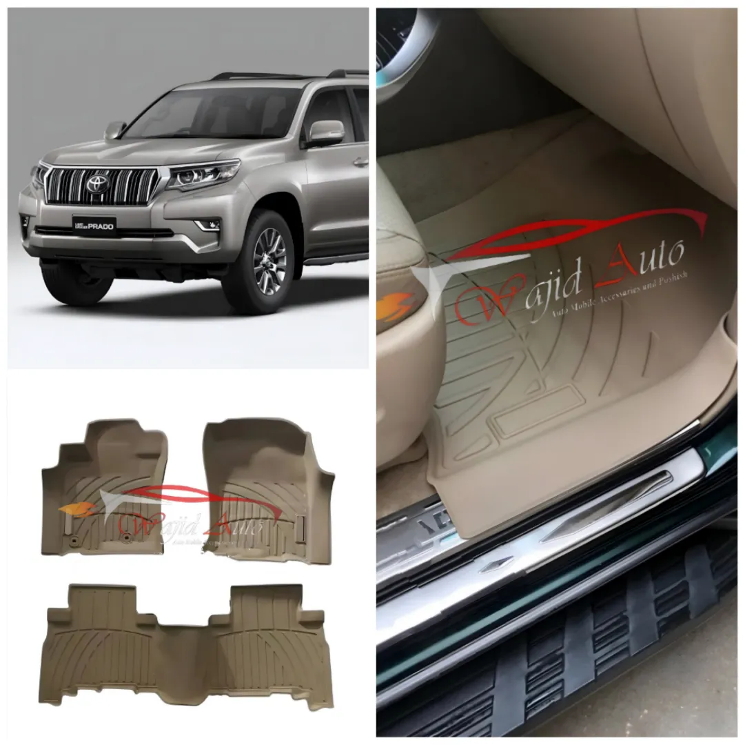 Toyota prado FJ150 tpe floor mats skin colour