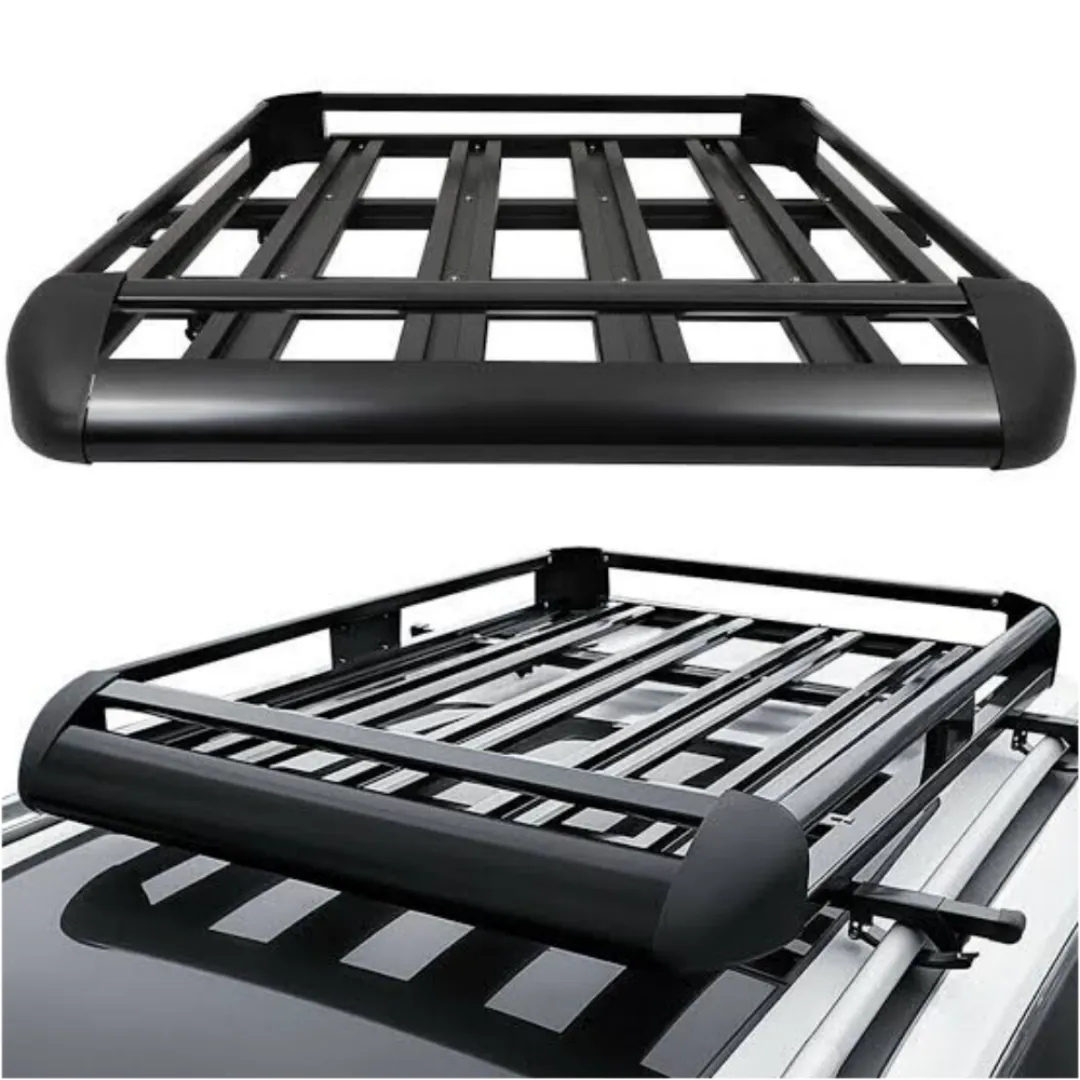 car universal roof rack black