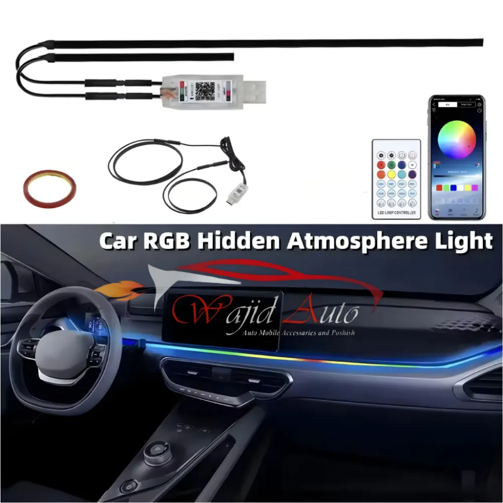 2pc car dashboard light ambient light dynamic