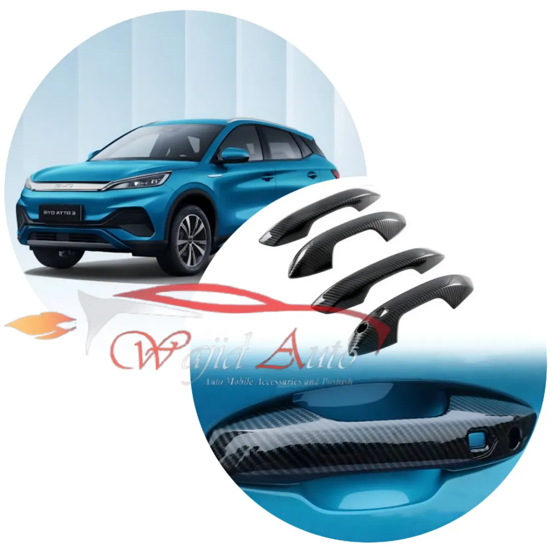 BYD ATTO 3 door handle cover carbon fiber
