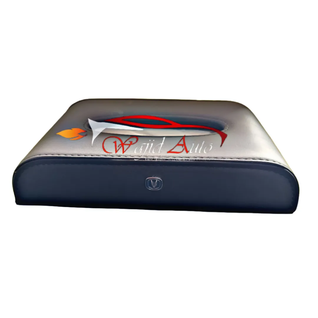 Changan logo leather tissue box premium quality