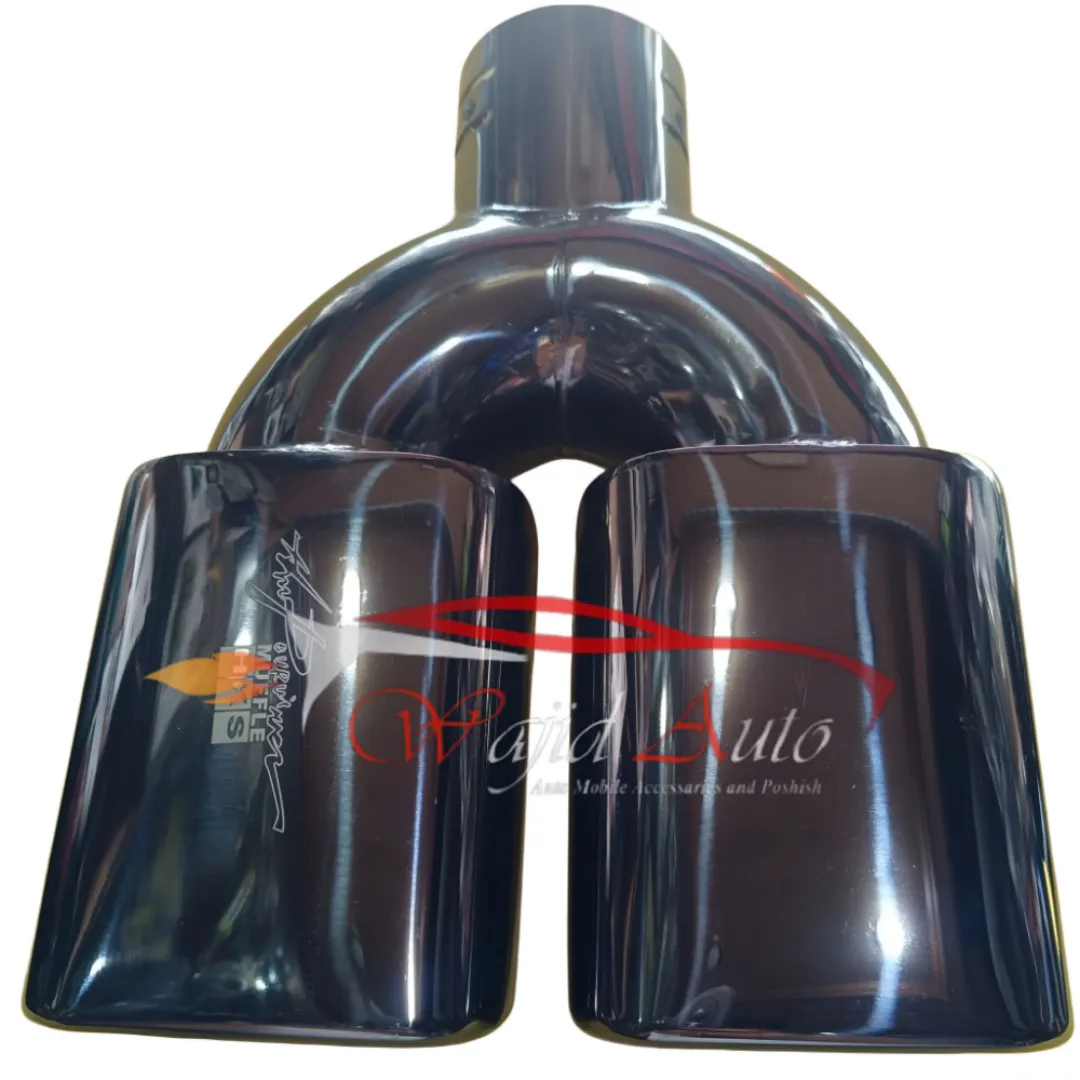 HKS Dual Face Big muffler tip smoke colour