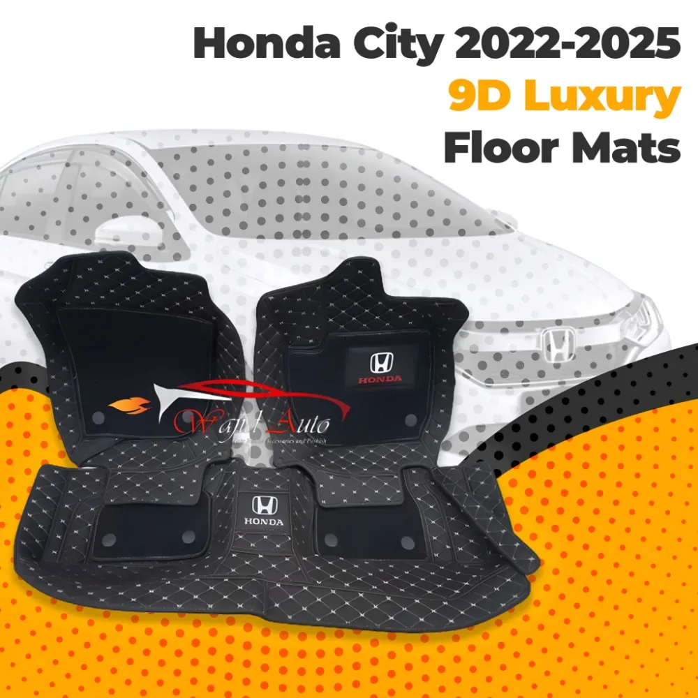 Honda City 2022-2025 9d luxury floor mats