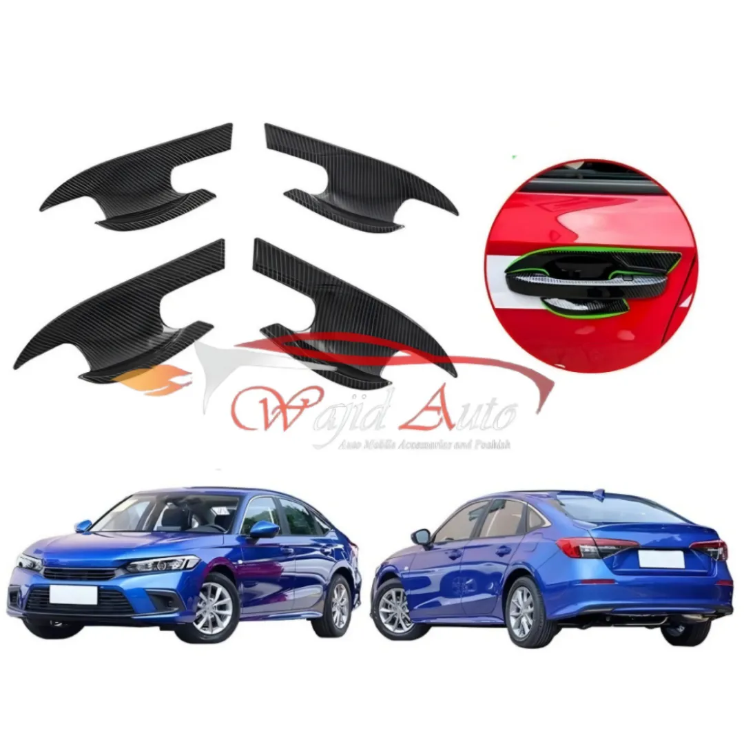 Honda civic 2022-2025 door handle bowl carbon