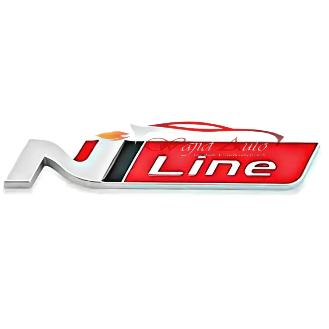 Hyundai N Line metal emblem