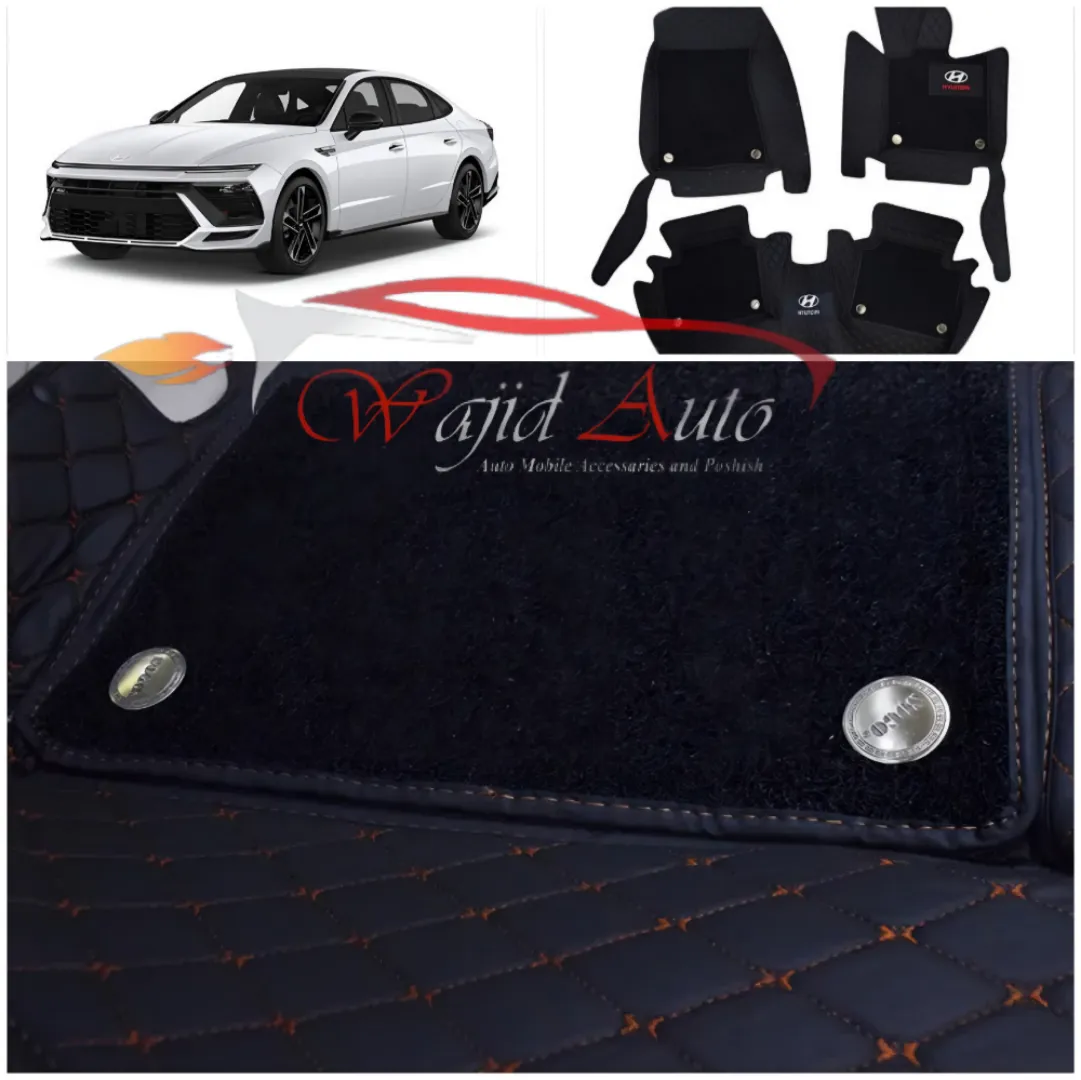 Hyundai sonata n line 9d luxury floor mats