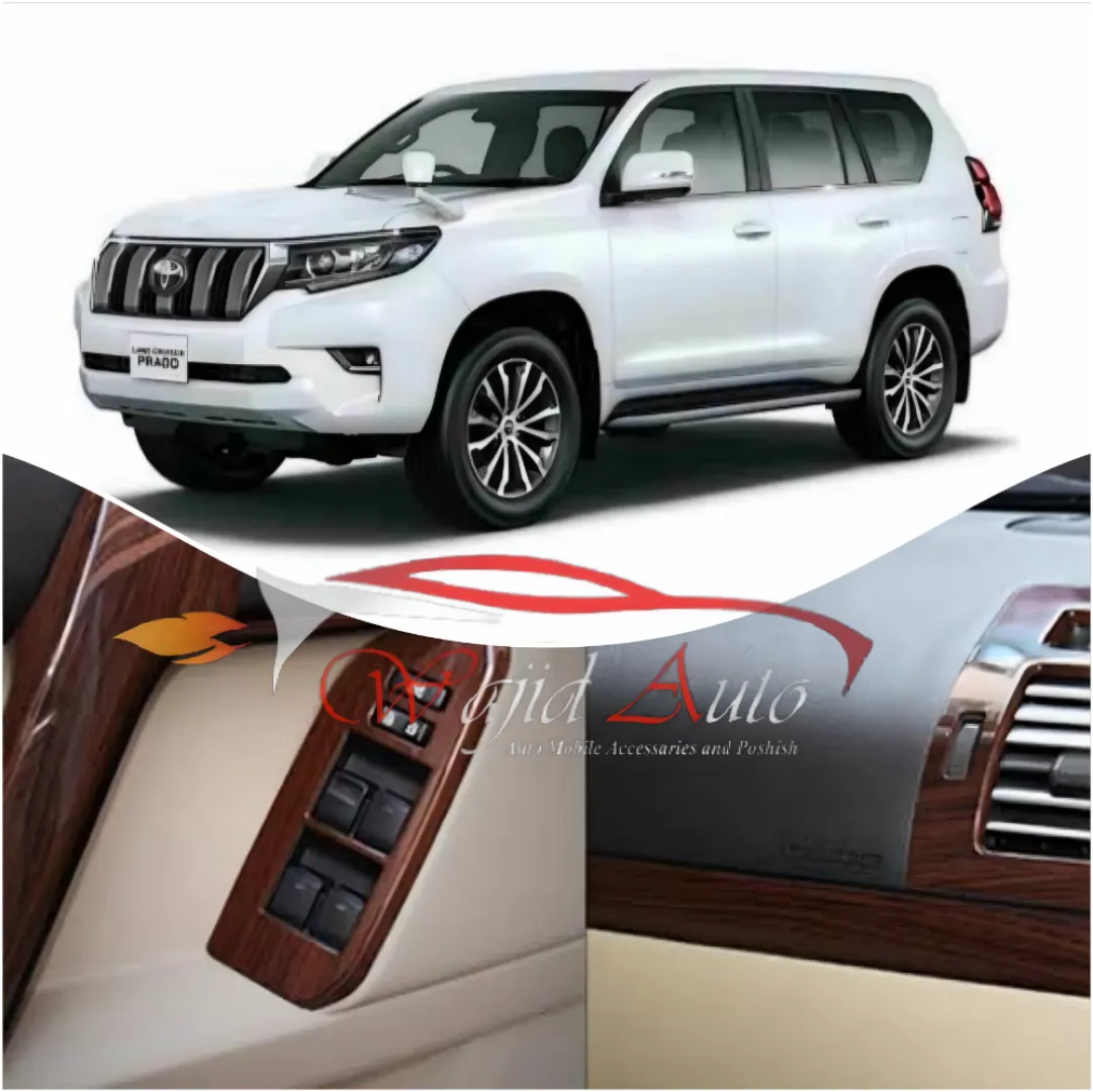 Interior wooden kit toyota prado fj150