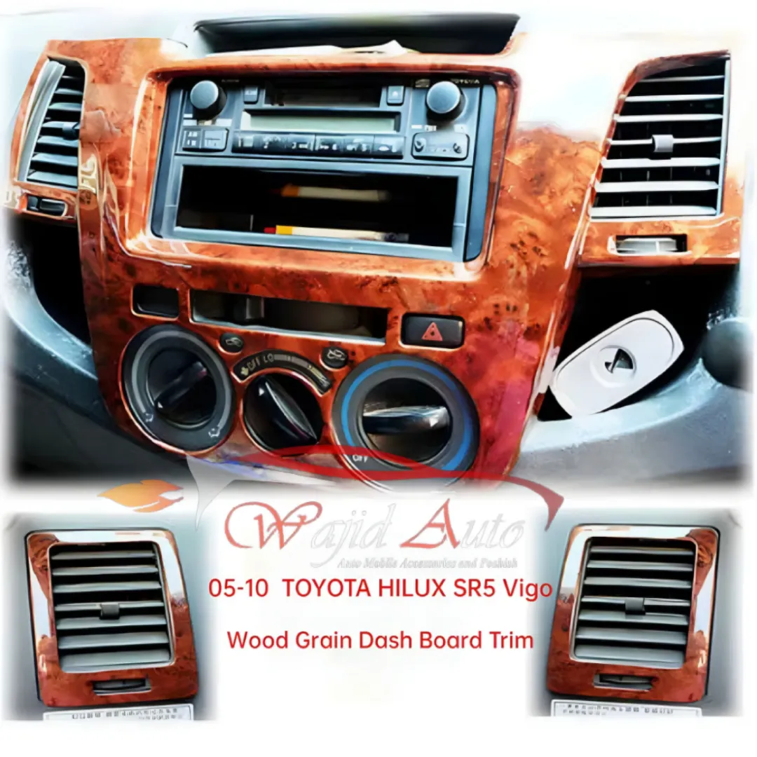 Toyota vigo 2005,2006,2007,2008,2009,2010,2011 interior wooden kit
