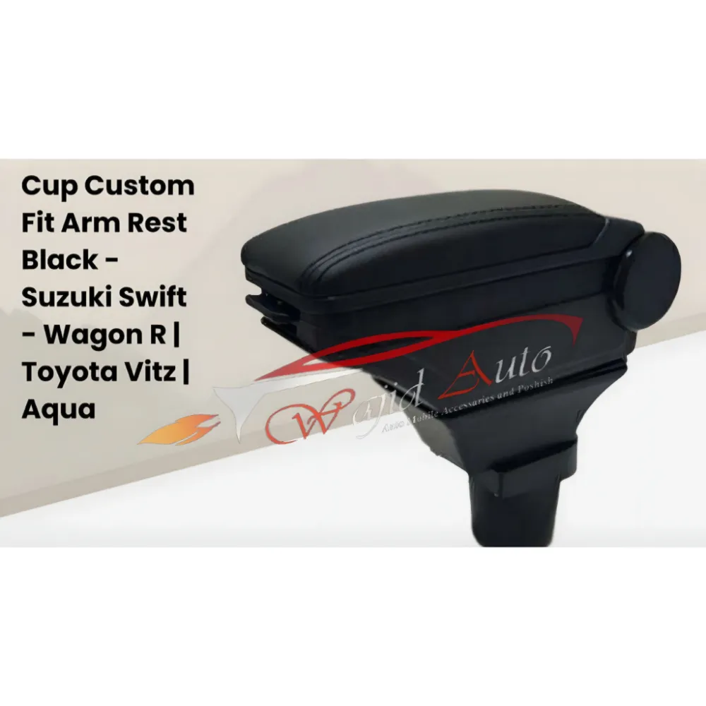 Universal cup fitting imported armrest console