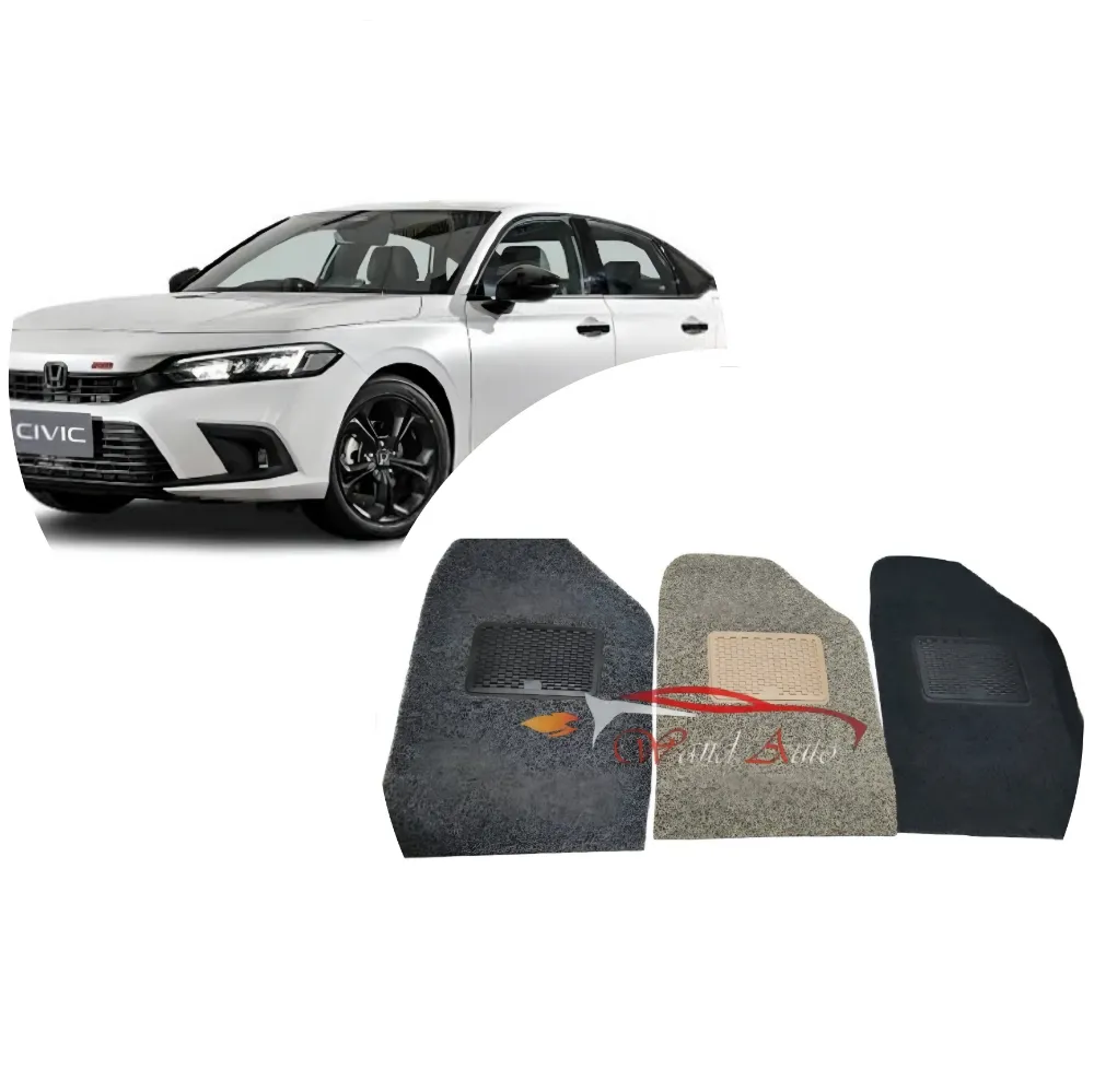 honda civic 2022-2025 grass floor mats