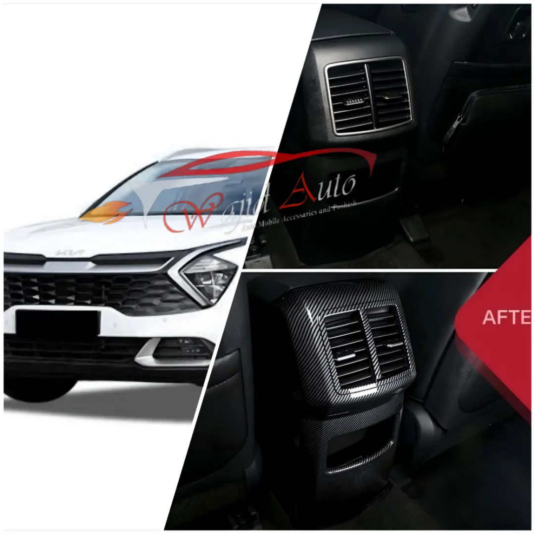 kia sportage 2025 rear ac vent panel carbon fiber