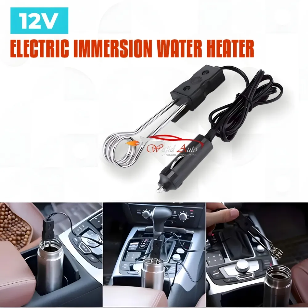 portable electric car immersion water heater 12v