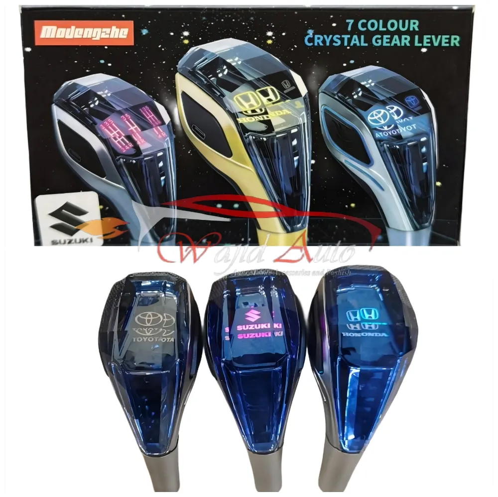 universal car led gear knob 7 colours