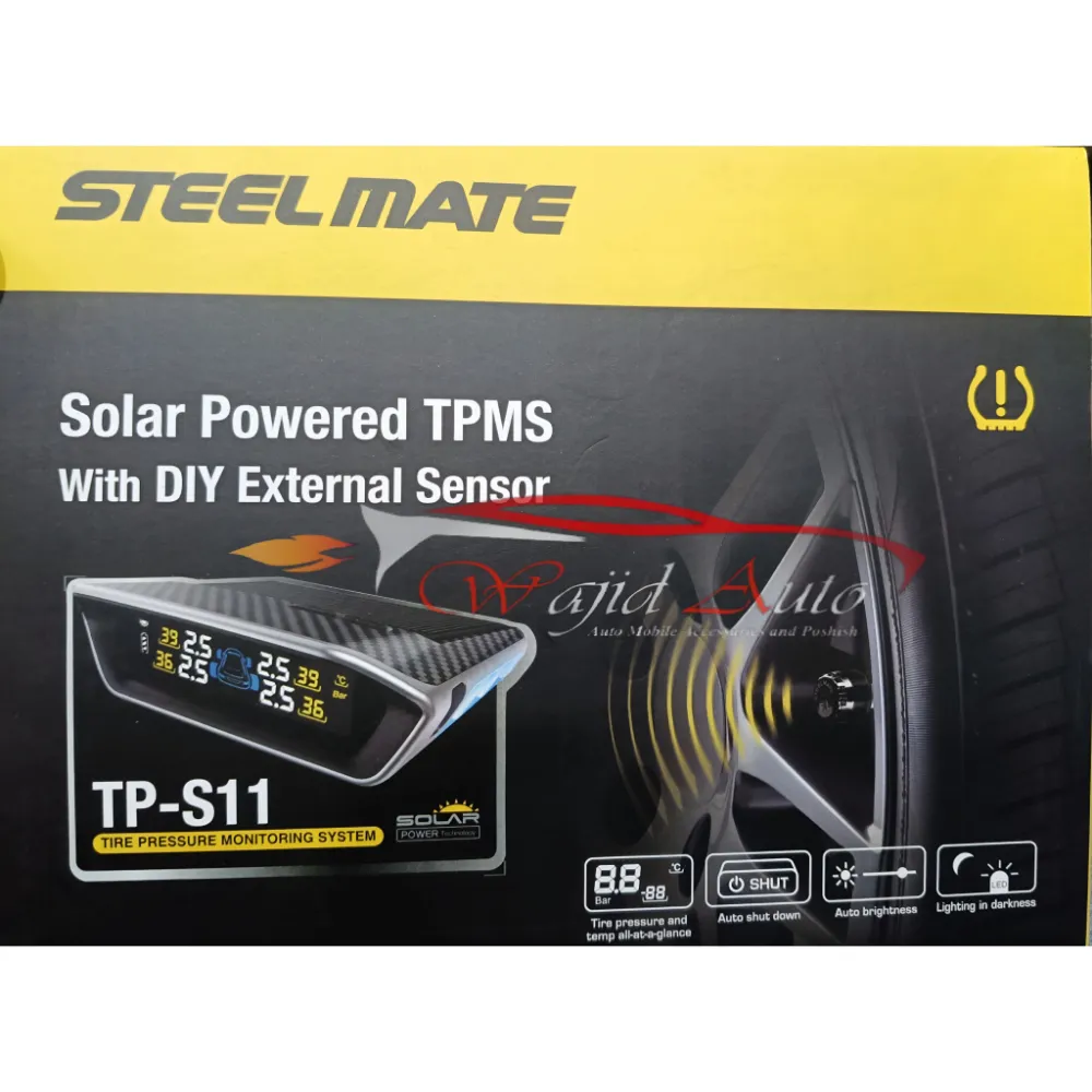 Steel mate solar powered tpms system