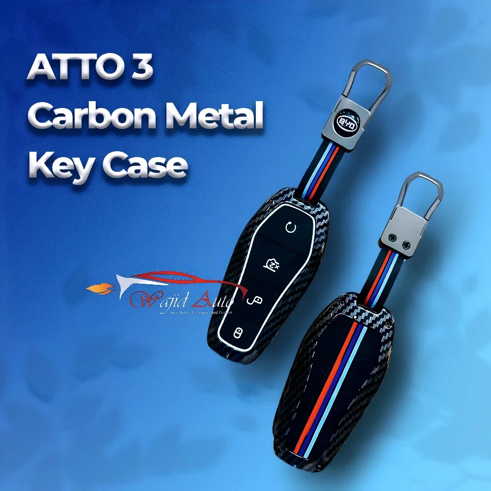 BYD Atto 3 Carbon Metal key case