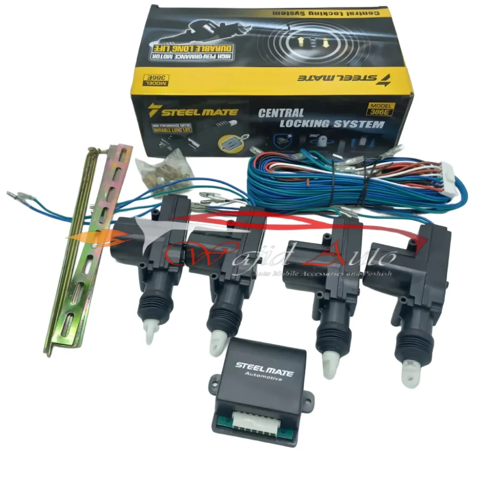 Car central door lock system steel mate