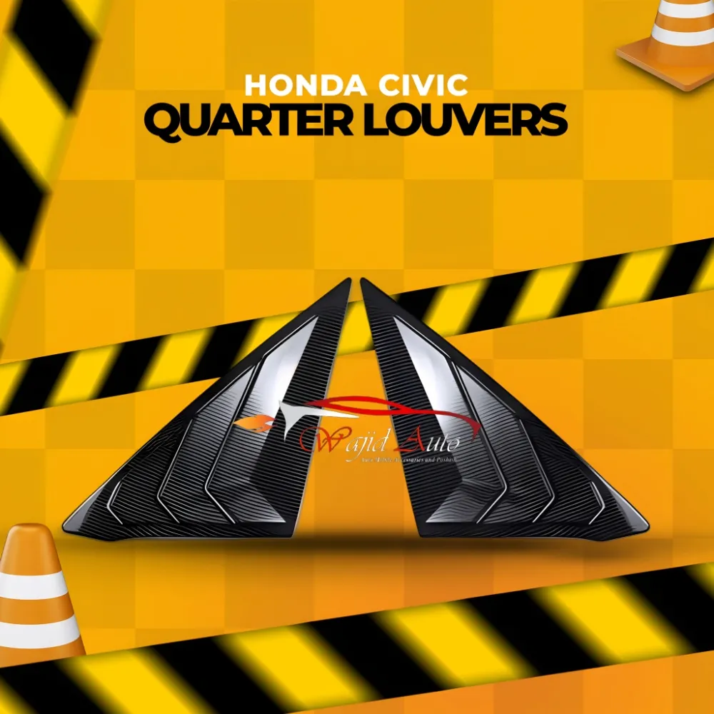 Honda Civic 2022-2025 Quarter Louver
