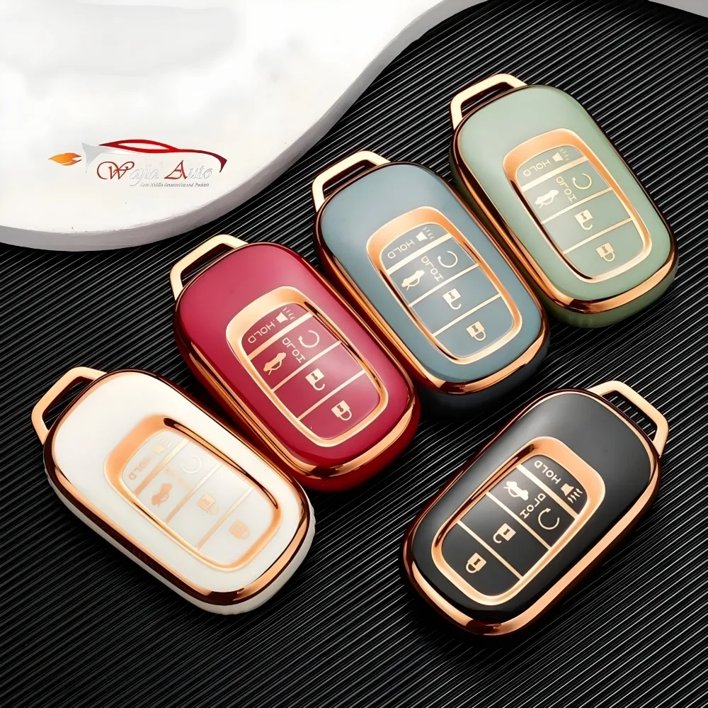 Honda Civic 2022 TPU Key Cover, Key Case In Different Colours