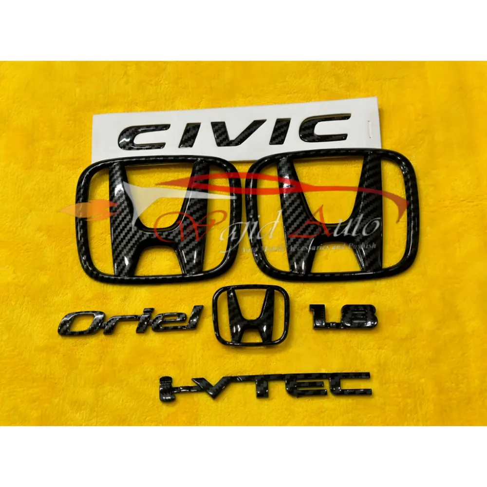 Honda Civic X monogram set carbon fiber