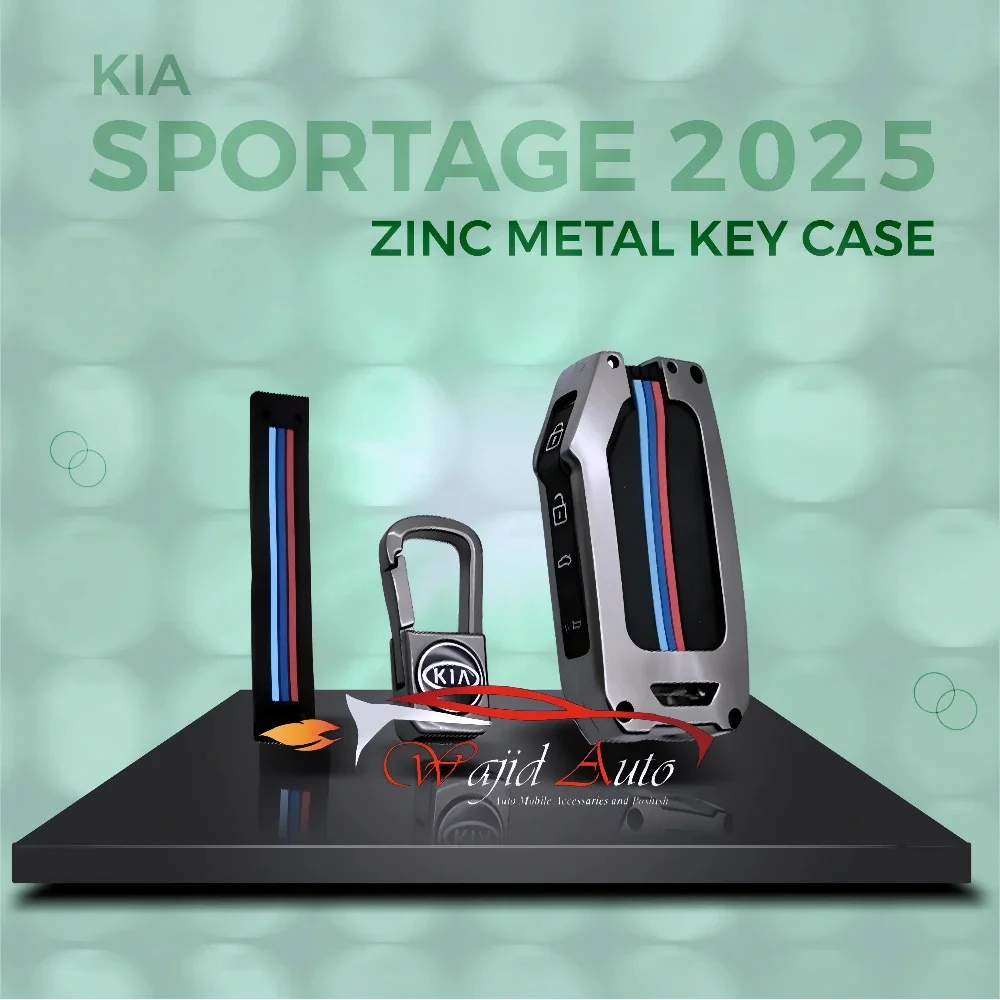 Kia Sportage New 2025 KIA Alpha Zinc Metal Key Case