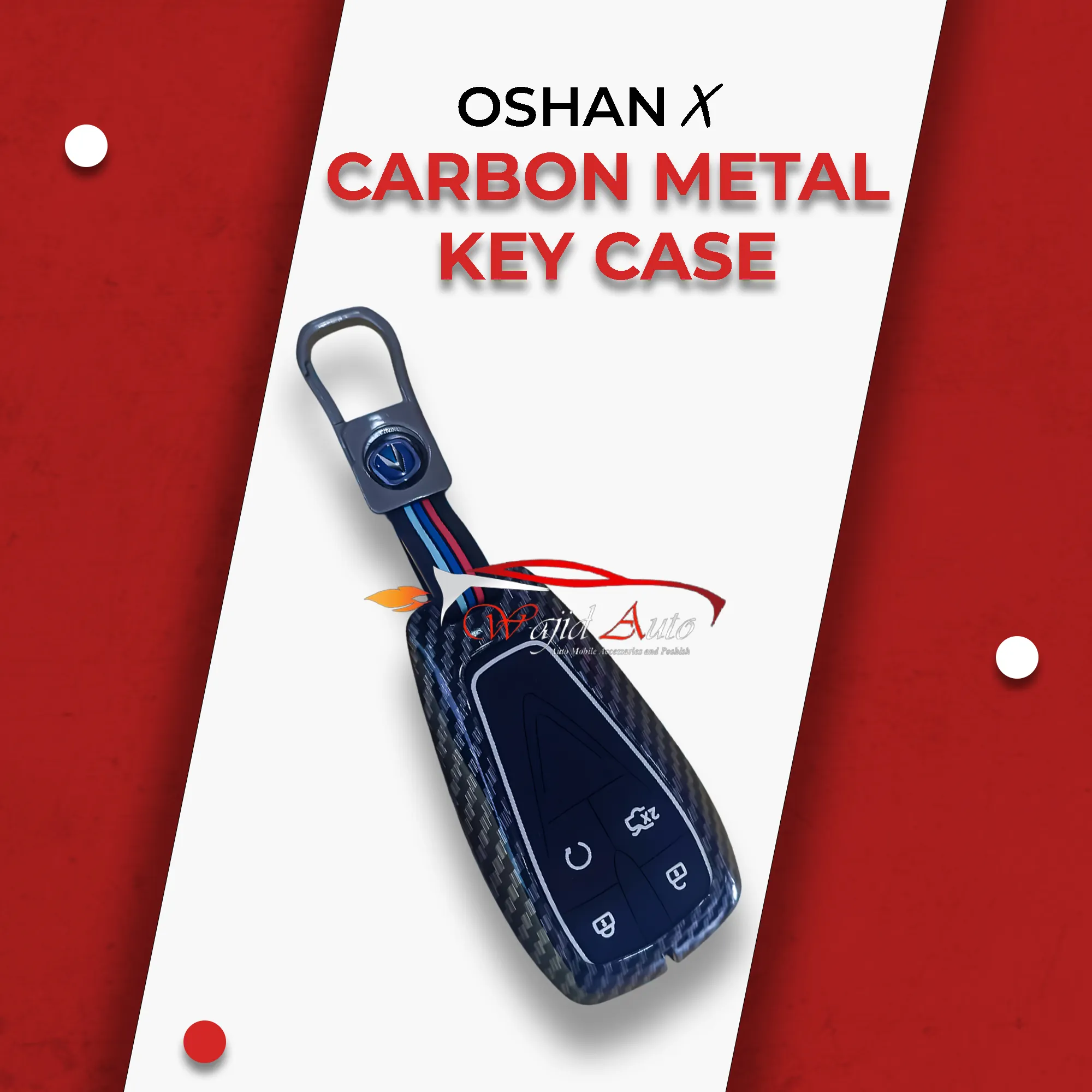 Oshan x7 carbon metal key case