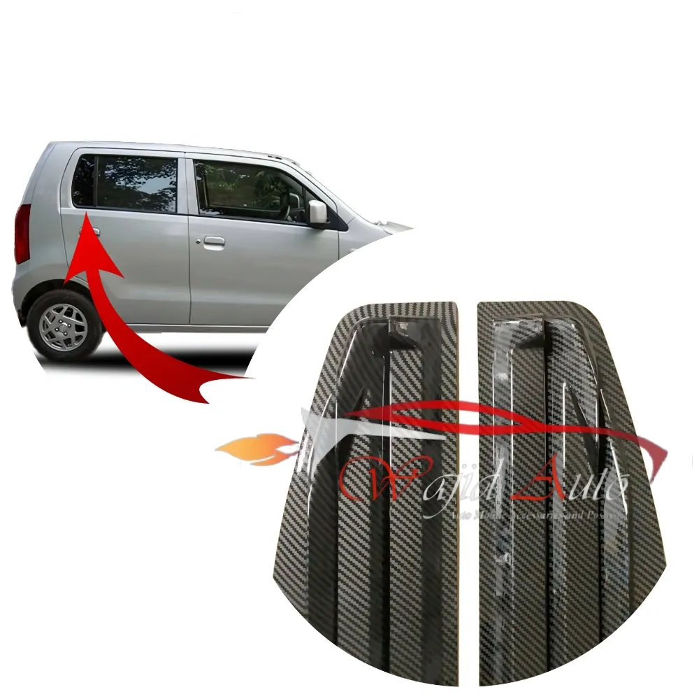 Suzuki wagon r quarter louver carbon fiber