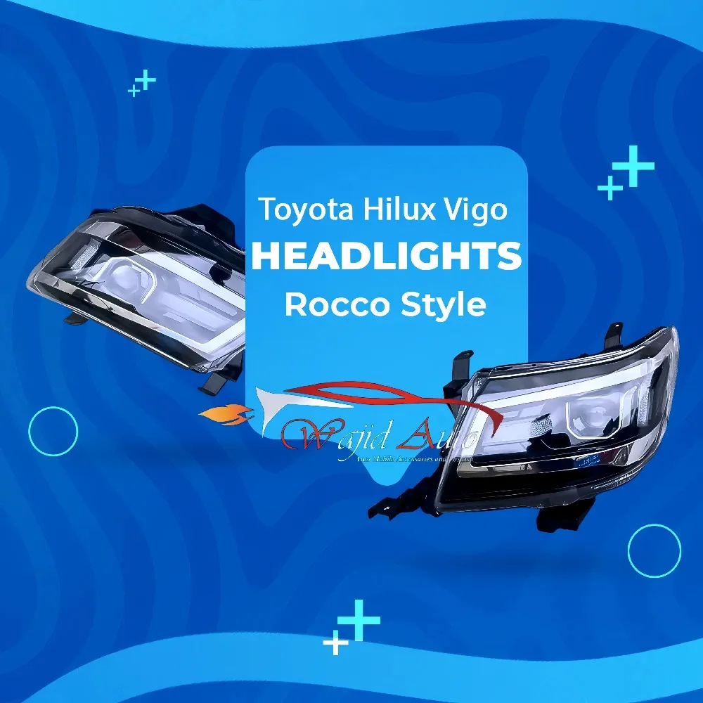 Toyota Hilux Vigo Headlights Rocco Style