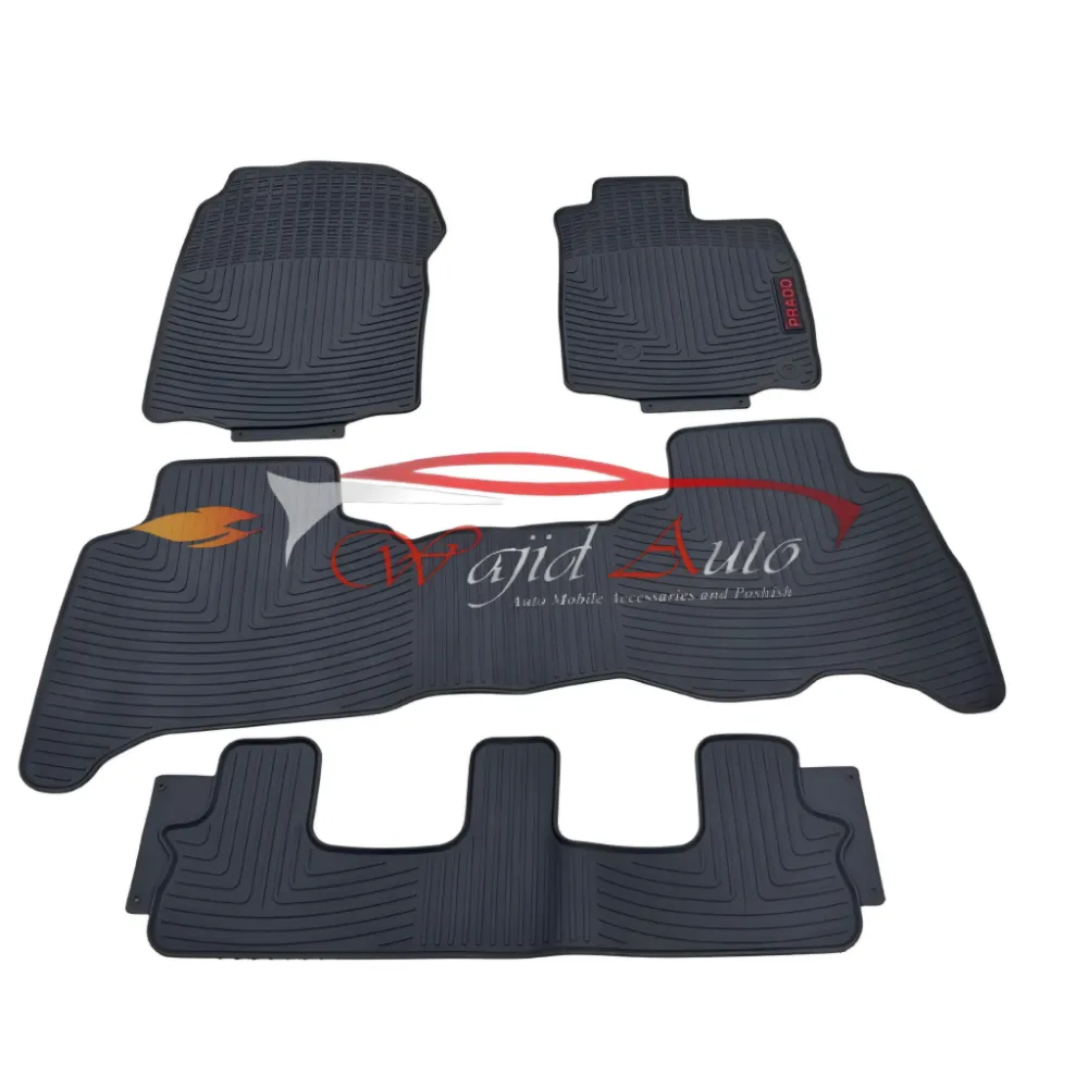 Toyota prado fj150 latex rubber floor mats