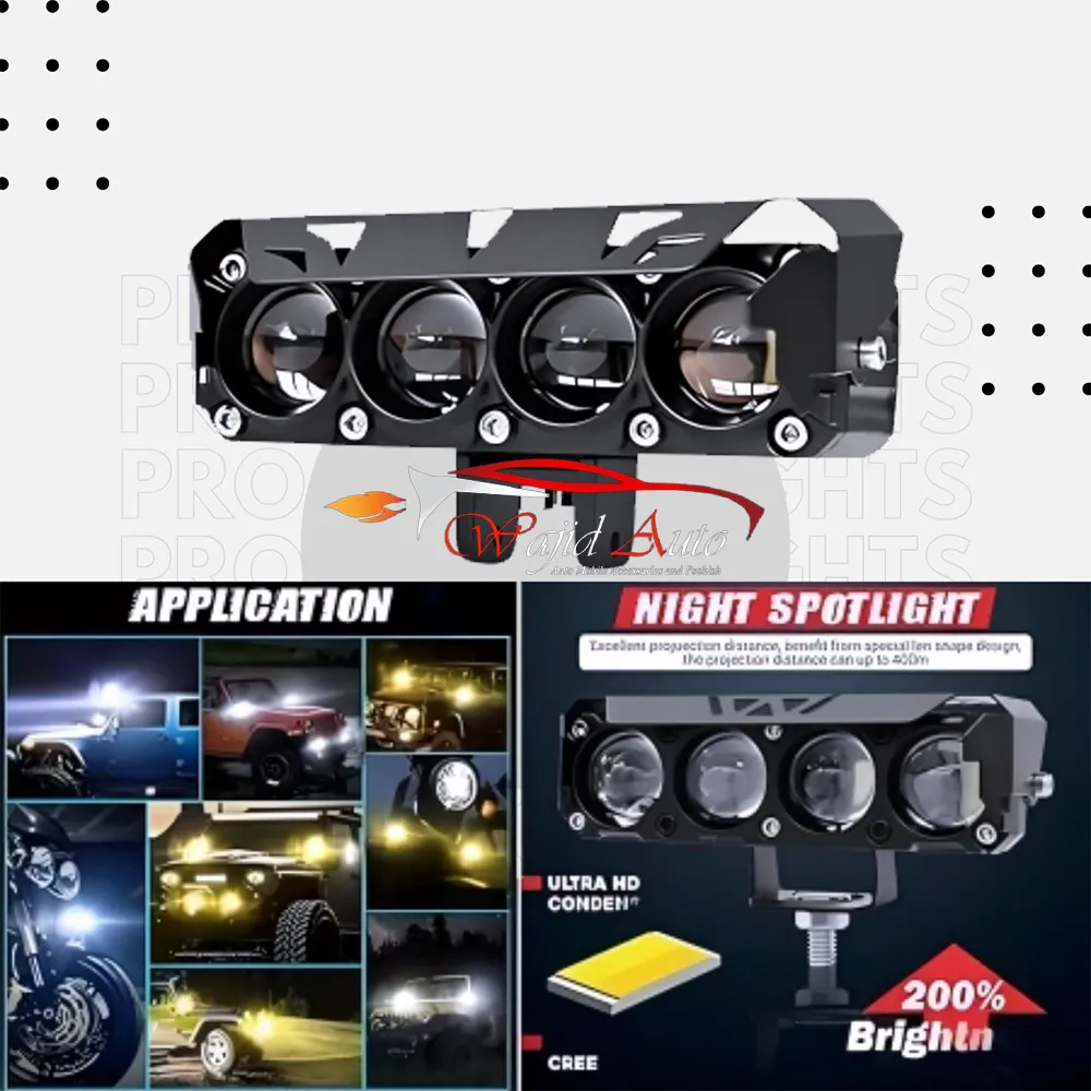 4 smd 9d lens projector lights universal