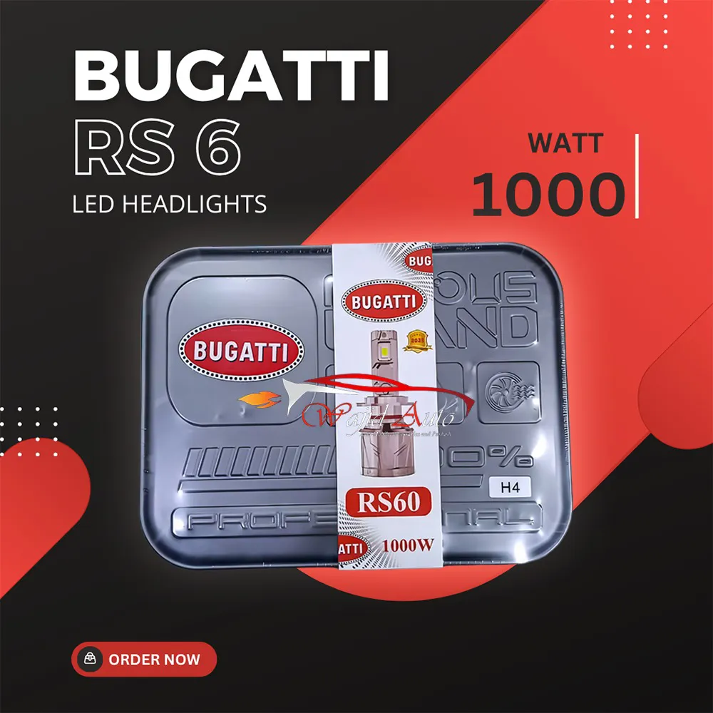 Bugatti RS60 1000 watt car headlights led smd
