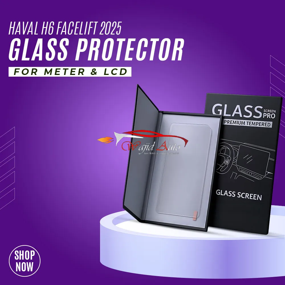Haval h6 facelift lcd and meter glass protector