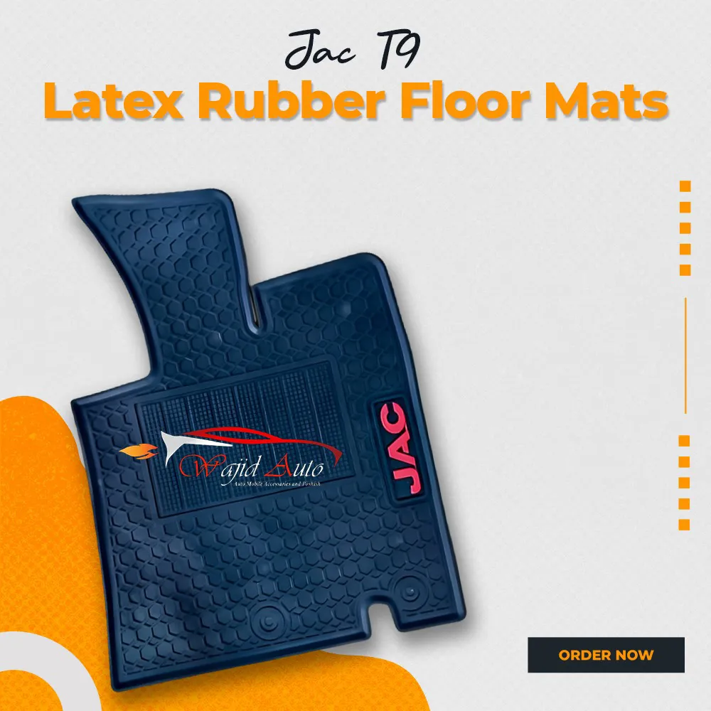 Jac T9 hunter latex rubber floor mats