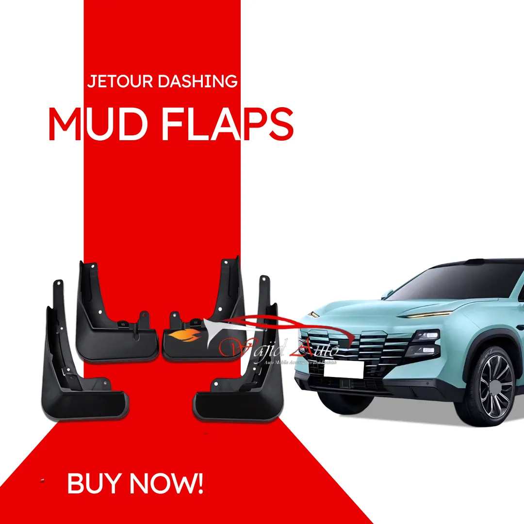 Jetour dashing original fitting mud flaps 4pc