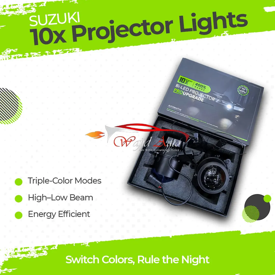 Suzuki 10x projector lights 3 colour high power