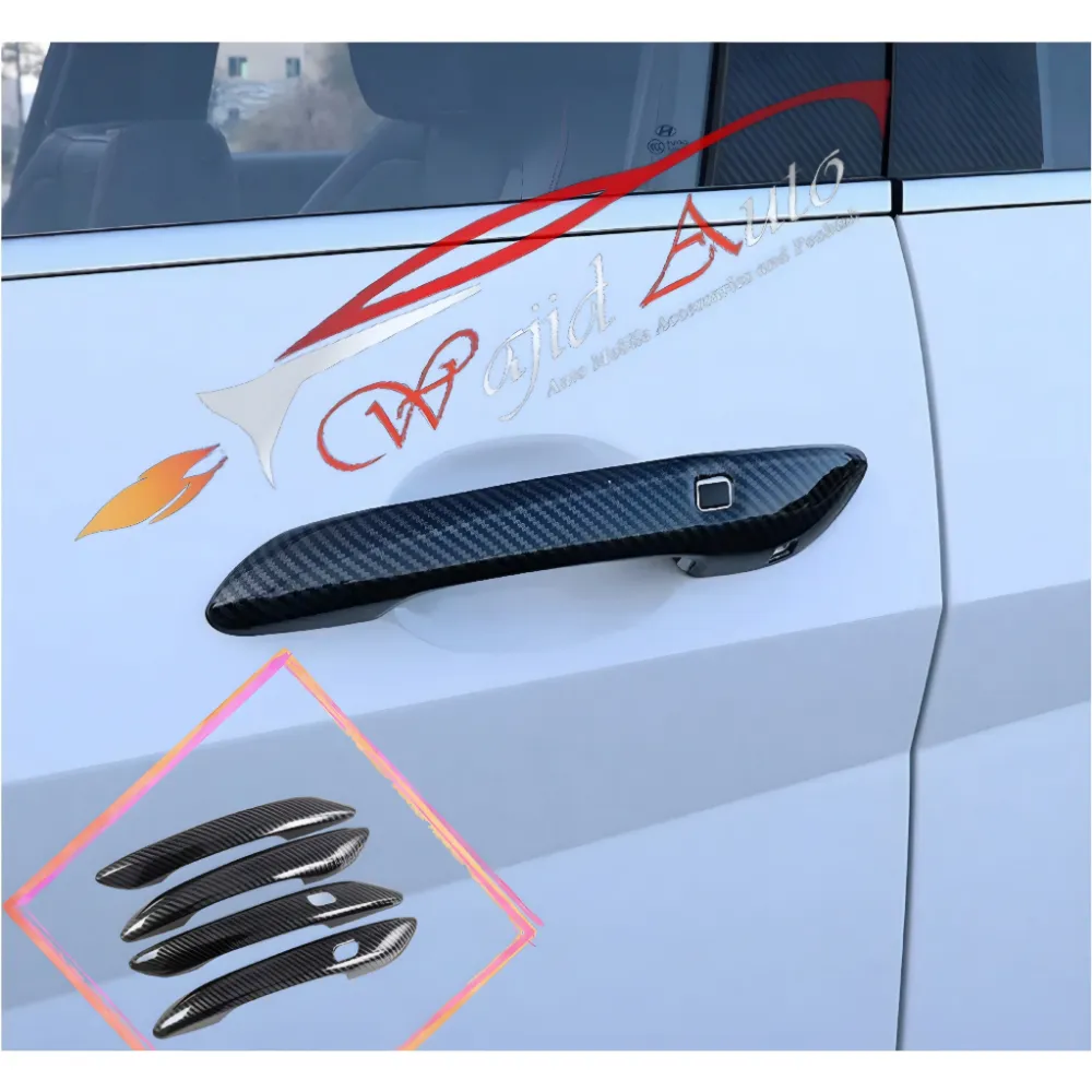 Hyundai sonata n line carbon fiber door handle