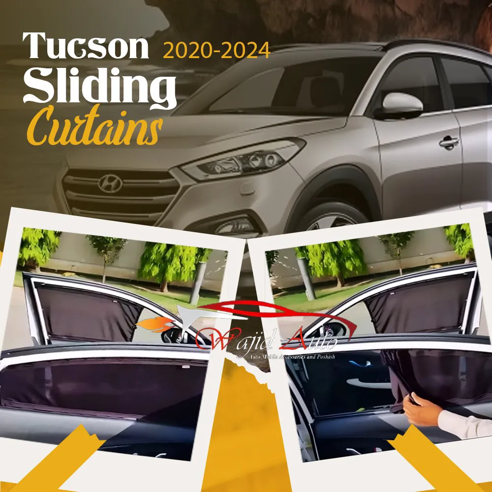 Hyundai tucson window sliding curtains