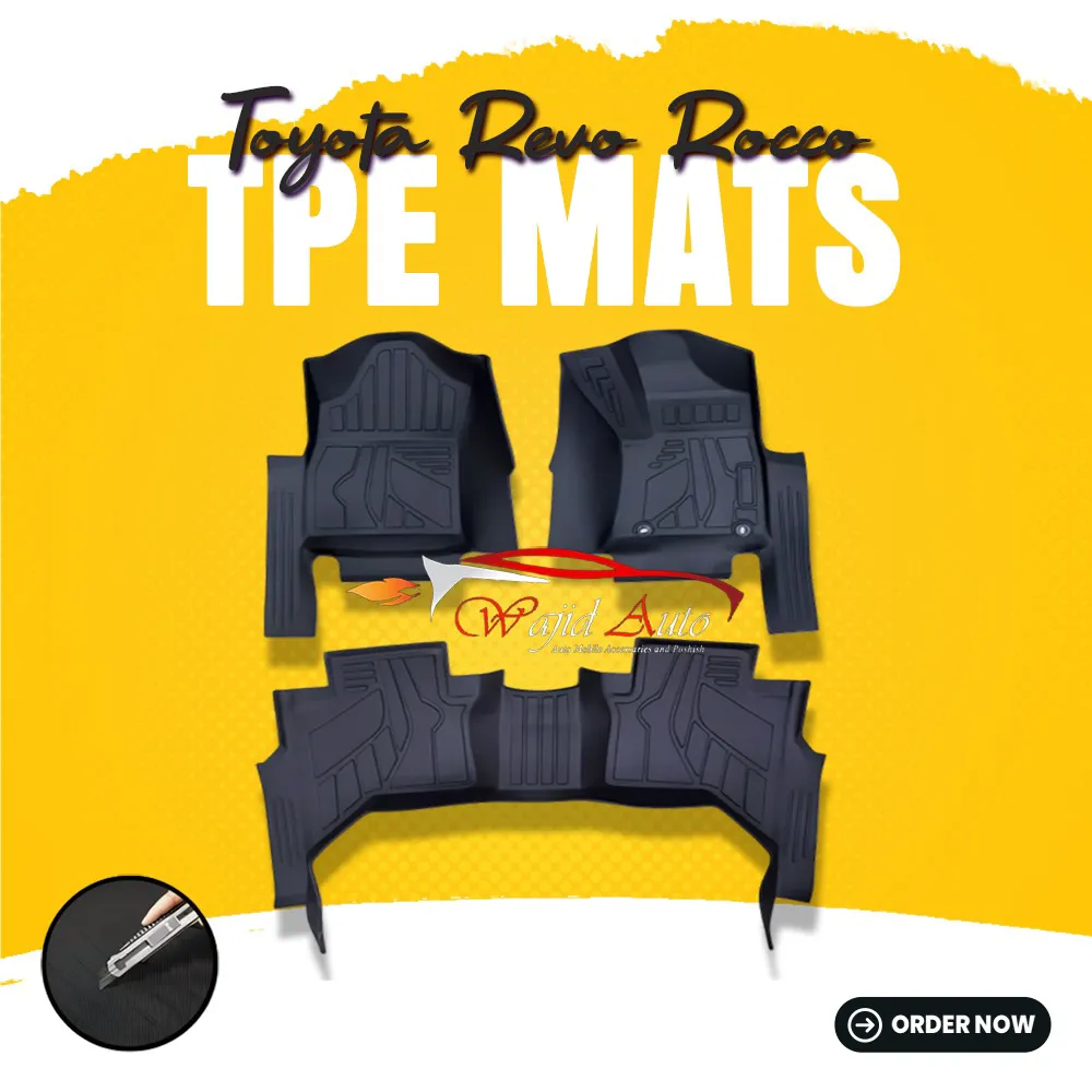 Toyota revo Rocco tpe floor mats