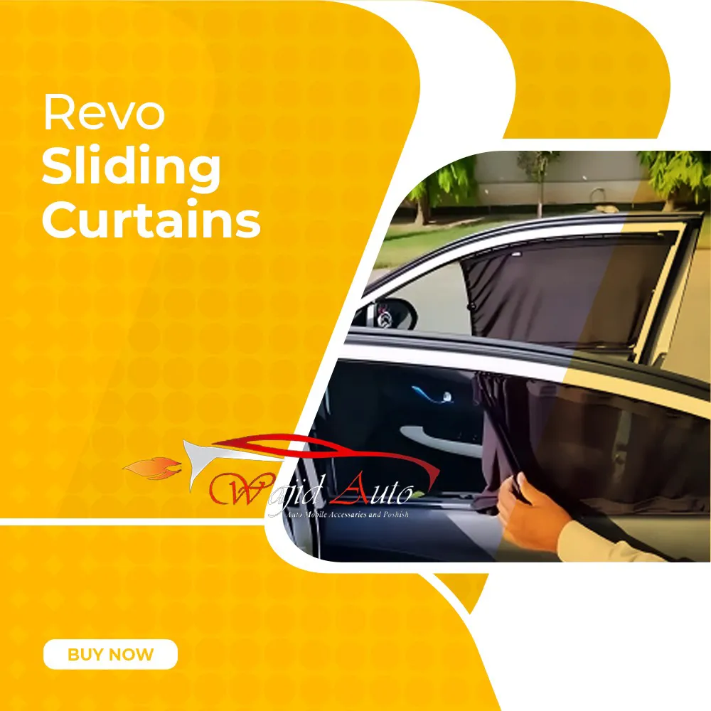 Toyota revo window sliding curtains