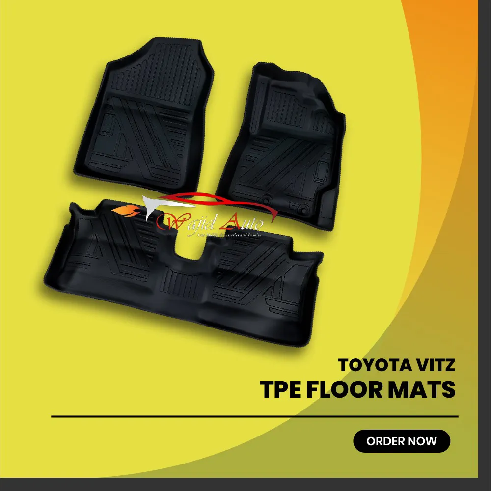 Toyota Vitz 2010-2022 TPE Floor Mats