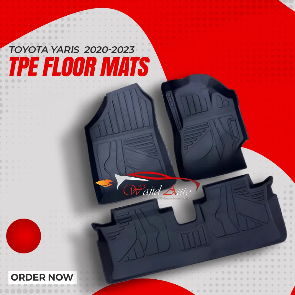 Toyota yaris tpe floor mats